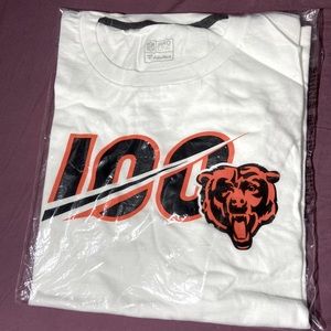 Chicago Bears 100 anniversary short sleeve t-shit